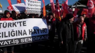 DİSK'e bağlı Nakliyat-İş sendikası TÜVTÜRK Araç Muayene İstasyonları'nda grev başlattı.