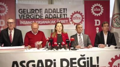 Devrimci İşçi Sendikaları Konfederasyonu (DİSK) Genel Başkanı Arzu Çerkezoğlu, 2026