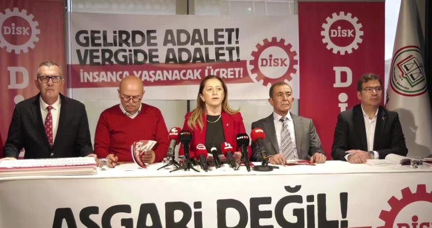 Devrimci İşçi Sendikaları Konfederasyonu (DİSK) Genel Başkanı Arzu Çerkezoğlu, 2026