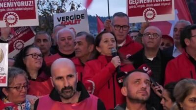 Devrimci İşçi Sendikaları Konfederasyonu (DİSK) Genel Başkanı Arzu Çerkezoğlu, asgari