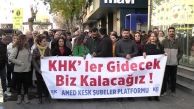KESK Amed Şubeler Platformu, KHK ile ihraç edilen kamu emekçileri