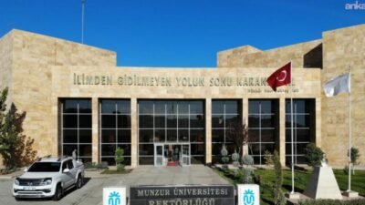 Eğitim Sen Tunceli Şube Başkanı Mehmet Aşkın, Munzur Üniversitesi Pertek
