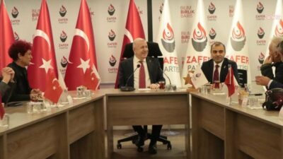 Emekli ve Emekçiler Dernekleri Federasyonu, Zafer Partisi Genel Başkanı Ümit Özdağ'ı