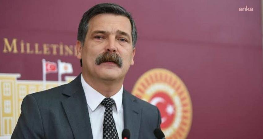 Türkiye İşçi Partisi Genel Başkanı Erkan Baş, gazeteci Enver Aysever'in