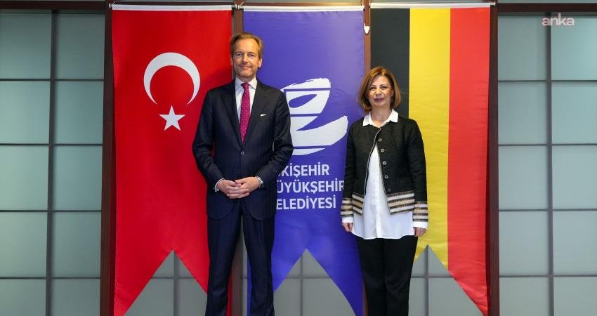 Belçika’nın Türkiye Büyükelçisi Hendrik van de Velde, çeşitli temaslarda bulunmak