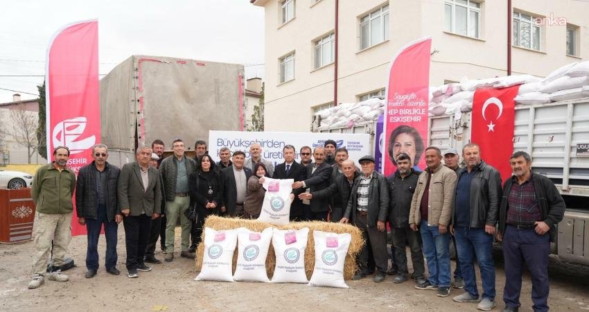 Eskişehir Büyükşehir Belediyesi, kırsal kalkınmayı güçlendirmek ve tarımsal üretimi desteklemek