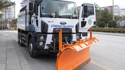 Etimesgut Belediyesi, kış mevsiminin başlaması ve hava sıcaklıklarının düşmesiyle birlikte,