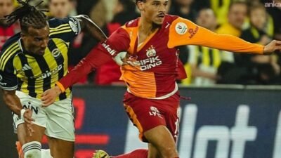 Süper Lig’in 14. haftasında Fenerbahçe ile Galatasaray 1-1 berabere kaldı.