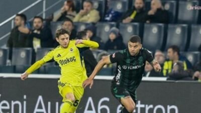 Fenerbahçe, Konyaspor’u 4-0 mağlup etti Fenerbahçe, Süper Lig’in 16. hafta kapanış maçında konuk ettiği Konyaspor’u