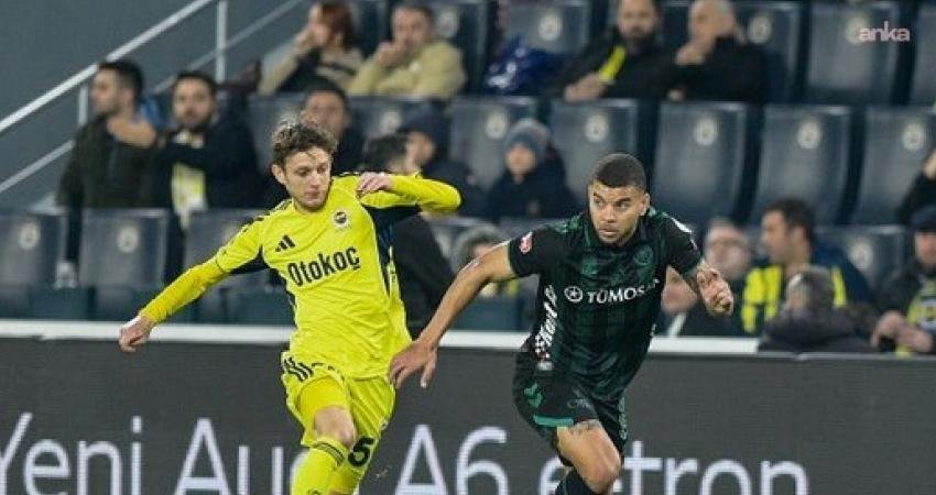 Fenerbahçe, Süper Lig’in 16. hafta kapanış maçında konuk ettiği Konyaspor’u