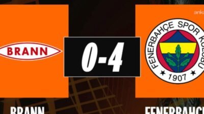 UEFA Avrupa Ligi'nde lig aşamasının altıncı maçında Norveç ekibi Brann