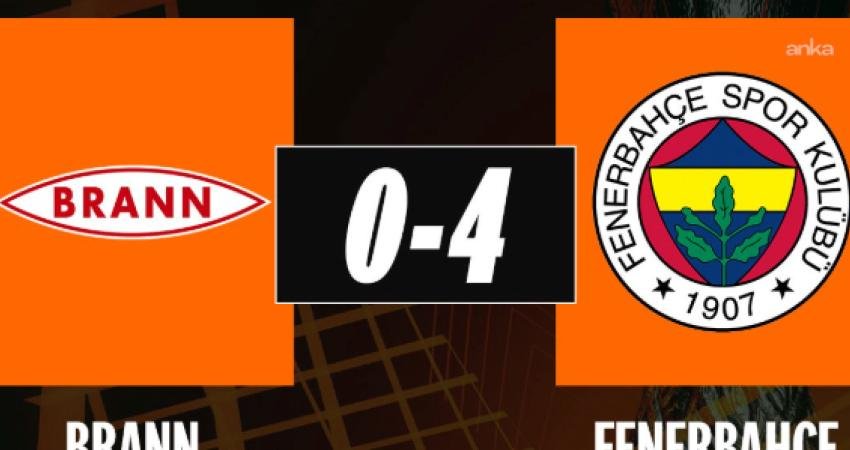 UEFA Avrupa Ligi'nde lig aşamasının altıncı maçında Norveç ekibi Brann