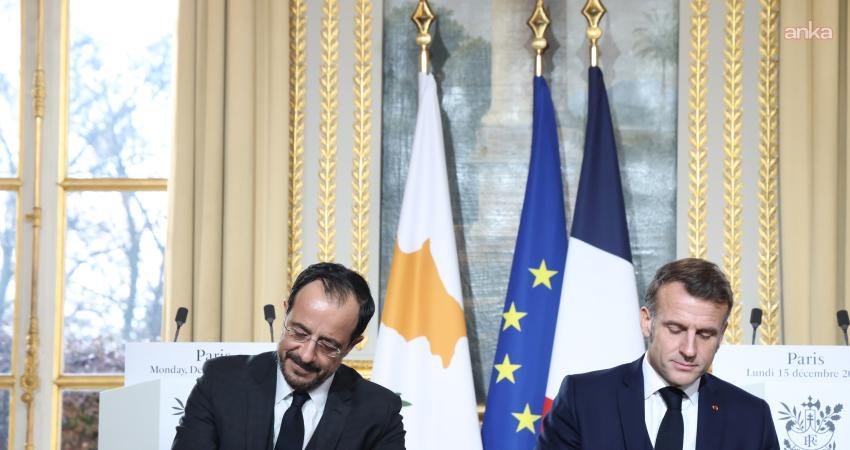 Fransa ve Güney Kıbrıs Rum Yönetimi (GKRY) arasında, savunma, enerji