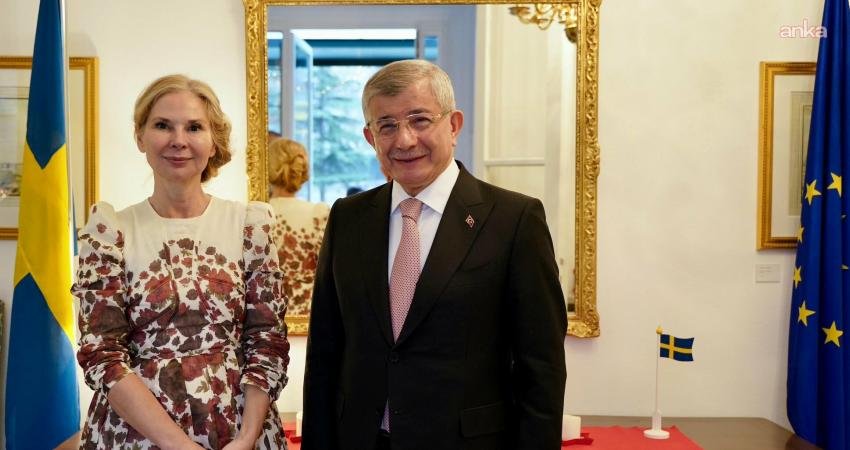 Gelecek Partisi Genel Başkanı Davutoğlu, İsveç’in Ankara Büyükelçisi Mard’ı ziyaret etti Gelecek Partisi Genel Başkanı Ahmet Davutoğlu, İsveç'in Ankara Büyükelçisi Malena