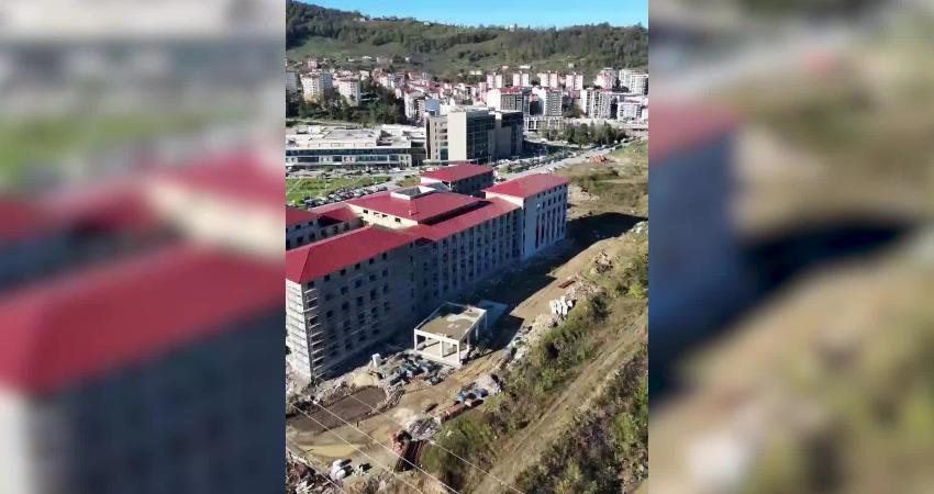 Giresun'da 20 bin metrekarelik Tıp Fakültesi Morfoloji Binası, bölgenin en