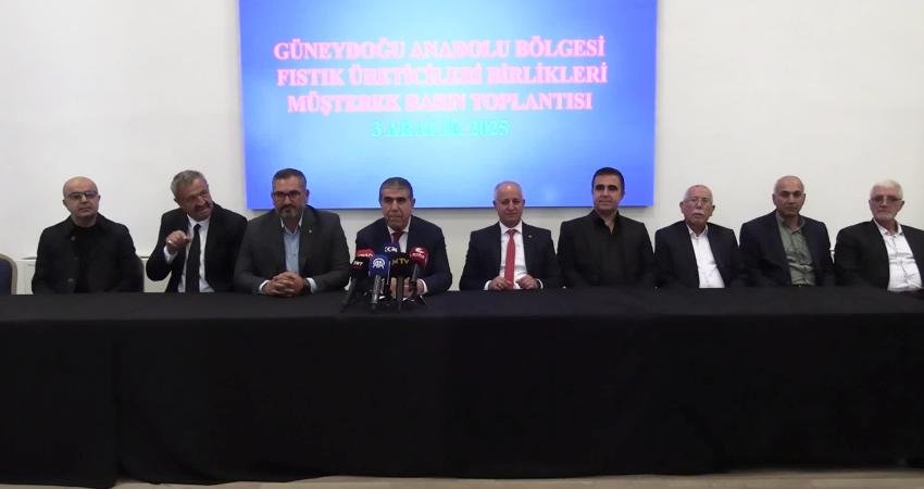 Güneydoğu’daki fıstık üreticileri Diyarbakır’da bir araya gelerek fıstığın stratejik ürün