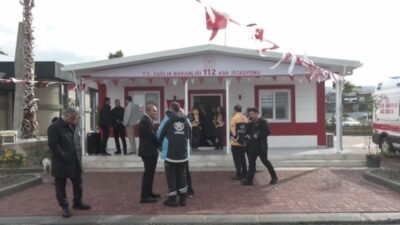 İzmir’in Güzelbahçe ilçesinde Merkez 52 No’lu Acil Sağlık Hizmetleri İstasyonu