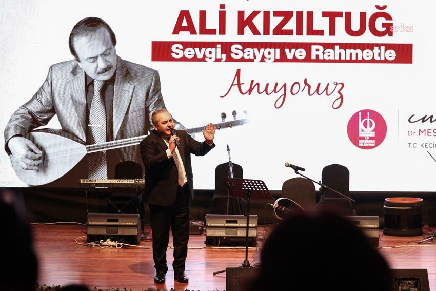 Keçiören Belediyesi, halk ozanı Ali Kızıltuğ’u, 8’inci ölüm yılında Neşet