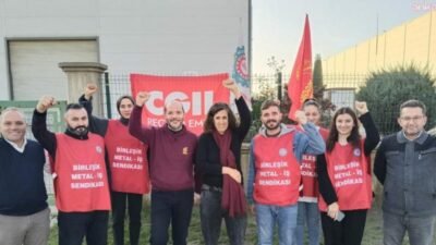 Sakarya Hendek’te kurulu İtalyan sermayeli SAG Hidrolik işyerinde Birleşik Metal-İş