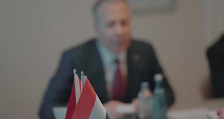 İçişleri Bakanı Ali Yerlikaya, Yüksek Düzeyli Stratejik İşbirliği Konseyi'nin 7. toplantısı kapsamında Macaristan