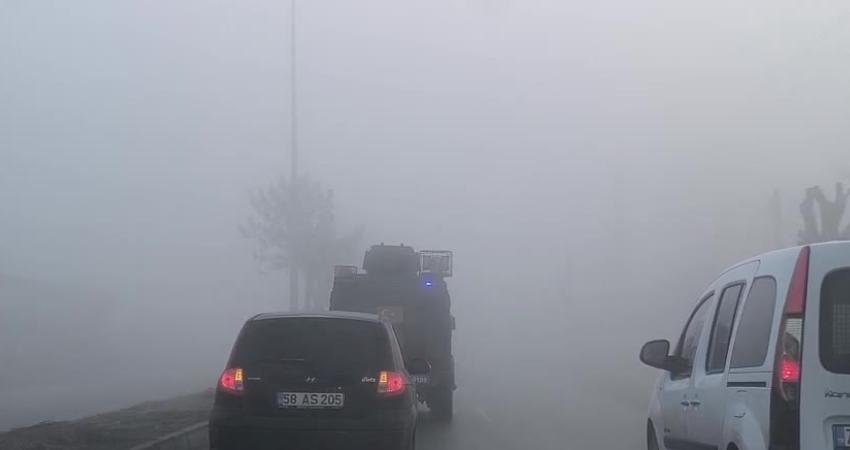 Iğdır'da sabah erken saatlerde başlayıp gün boyu etkisini sürdüren yoğun