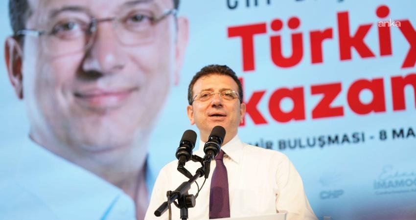 CHP'nin tutuklu Cumhurbaşkanı adayı Ekrem İmamoğlu, yurttaşları partisinin yarın Güngören'de