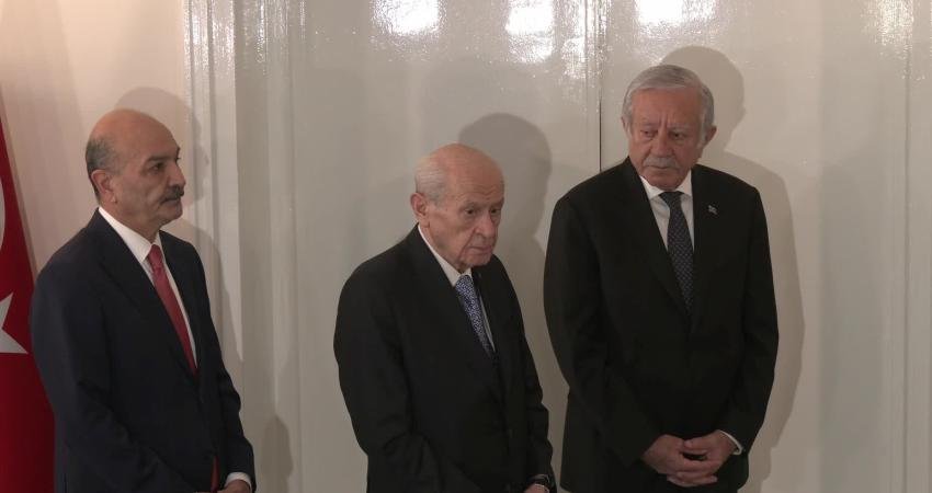 DEM Parti İmralı Heyeti üyeleri Pervin Buldan, Mithat Sancar ve