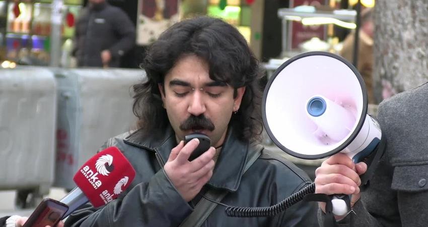 İşçi Öğrenci Birliği'nin, asgari ücrete ilişkin basın açıklamasında, Birlik adına