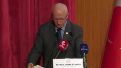 10 Aralık İnsan Hakları Günü’nde konuşan İstanbul Barosu Başkanı İbrahim