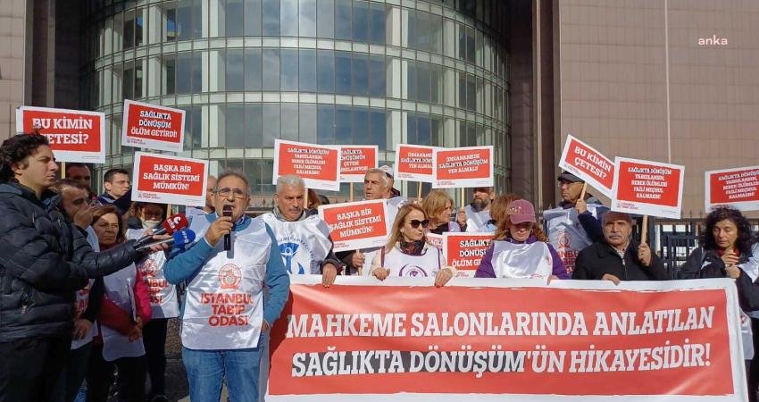 İstanbul Tabip Odası: Yenidoğan skandalı davasının üzerinden bir yıl geçti ancak sistem aynen devam ediyor. Bataklık kurutulmadı İstanbul Tabip Odası, yenidoğan çetesi davasının üzerinden 1 yıl geçmesine