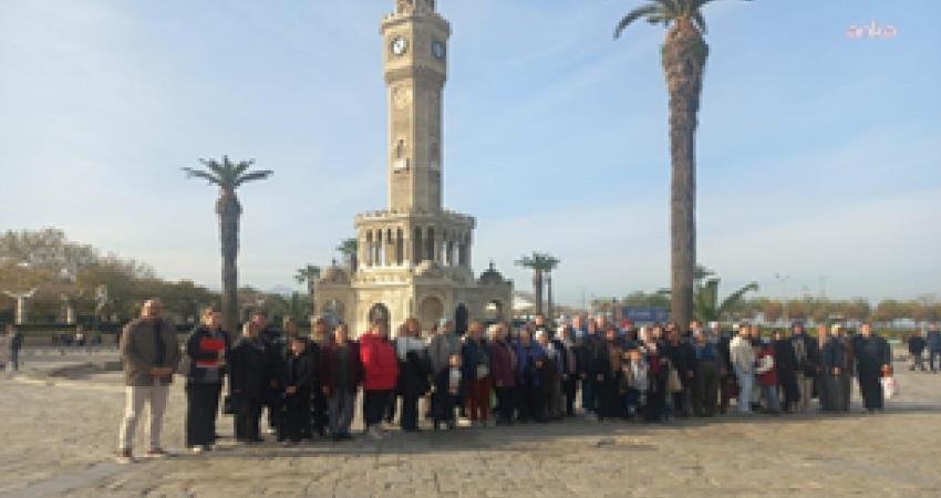 İzmir Büyükşehir Belediye Başkanı Cemil Tugay’ın Beydağ ziyareti sırasında İzmir