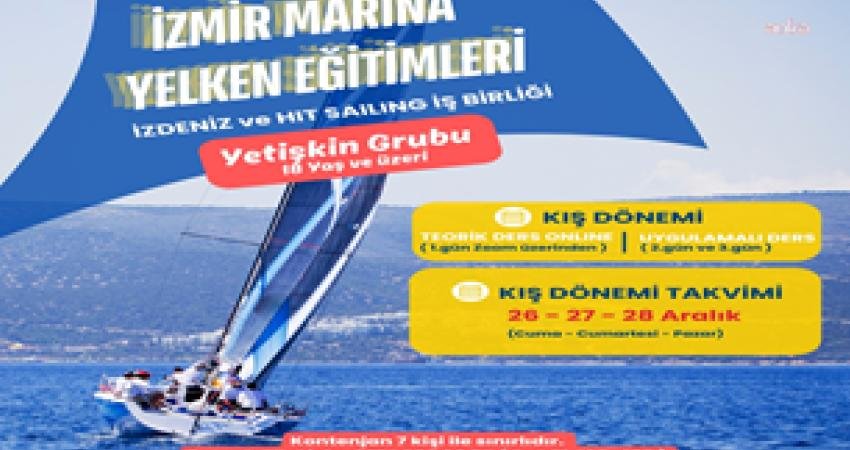 İzmir Marina, kış boyunca yelken tutkunlarını ağırlıyor İzmir’in denizle kurduğu güçlü bağın önemli merkezlerinden İzmir Marina, kış