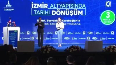 İzmir Büyükşehir Belediyesi İZSU Genel Müdürlüğü’nün şiddetli yağışlara karşı dirençli,