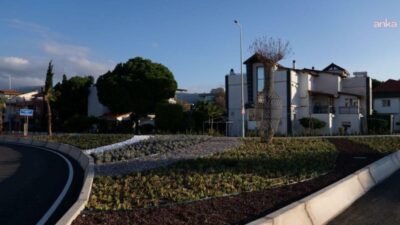 İzmir Büyükşehir Belediyesi’nin Güzelbahçe'de trafik akışını rahatlatacak 75. Yıl Cumhuriyet