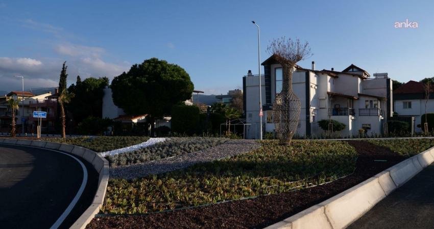 İzmir Büyükşehir Belediyesi’nin Güzelbahçe'de trafik akışını rahatlatacak 75. Yıl Cumhuriyet