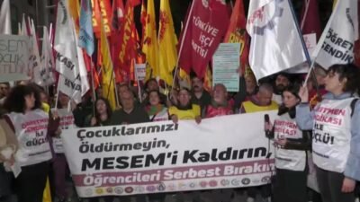Sivil Toplum Örgütleri ve Türkiye İşçi Partisi üyeleri, MESEM protestosu
