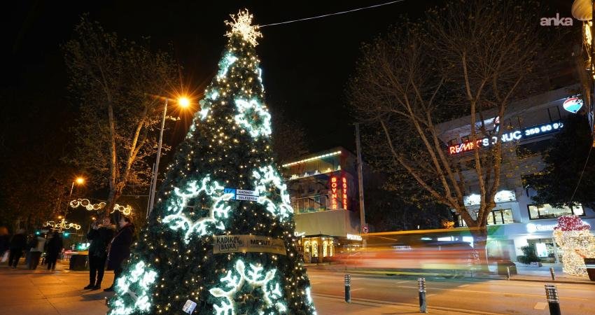 Kadıköy, her yıl olduğu gibi bu yıl da ışıl ışıl