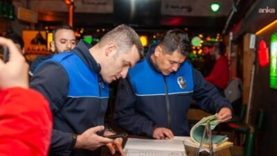 Karşıyaka'da, yılbaşı öncesinde 250 restoran ve eğlence mekanına yönelik kapsamlı