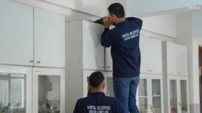 Kartal Belediyesi, deprem anında oluşabilecek riskleri azaltmak amacıyla ilçede bulunan