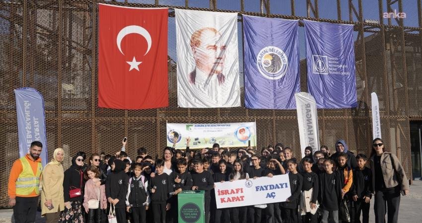 Kartal Belediyesi'nin çevre ve sürdürülebilirlik alanındaki çalışmaları kapsamında Makina Hangar’da