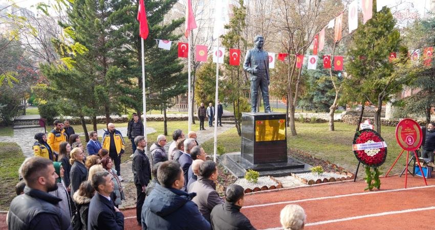 Keçiören Belediyesi, yazar Cengiz Aytmatov’u andı Keçiören Belediyesi, dünyaca ünlü Kırgız yazar Cengiz Aytmatov’u doğumunun 97'nci