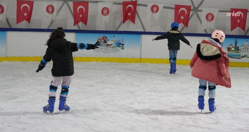 Keçiören Belediyesi'ne bağlı Ahmet Çalık Buz Pateni Pisti, ücretsiz hizmet