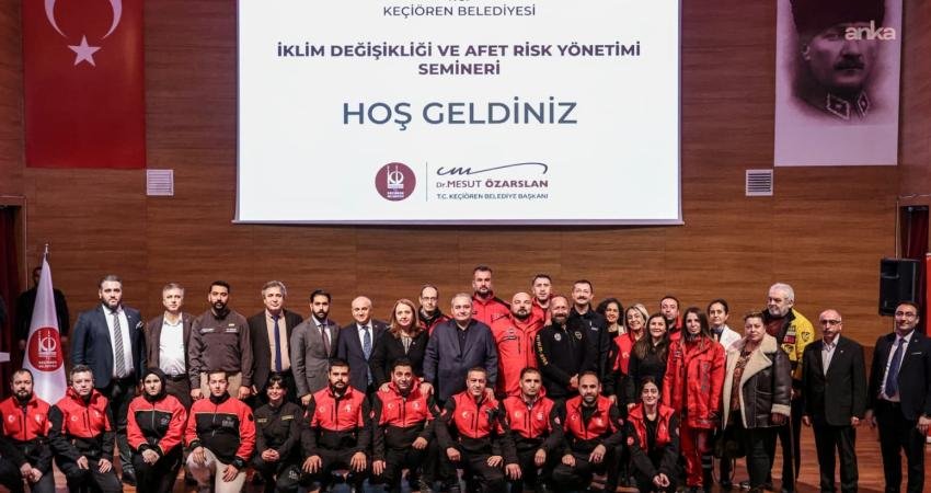 Keçiören’de “İklim Değişikliği ve Afet Risk Yönetimi” semineri düzenlendi Keçiören Belediyesi İklim Değişikliği ve Sıfır Atık Müdürlüğü ile Afet