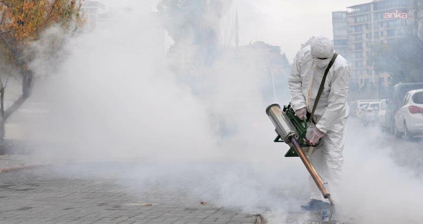 Keçiören Belediyesi, kış aylarında vektör popülasyonunu kontrol altına almak için