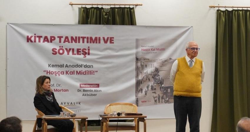 Ayvalık’ta kültür, tarih ve edebiyatın buluştuğu özel bir etkinlikte, Prof.