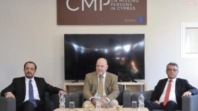 KKTC Cumhurbaşkanı Erhürman ve GKRY lideri Hristodulidis'in BM Kıbrıs Temsilcisi