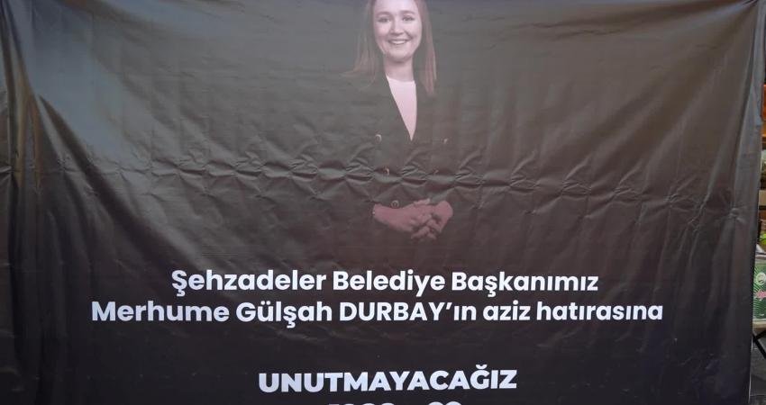 Konyaaltı Belediyesi, Şehzadeler Belediye Başkanı Gülşah Durbay’ın vefatı sebebiyle Altınkum