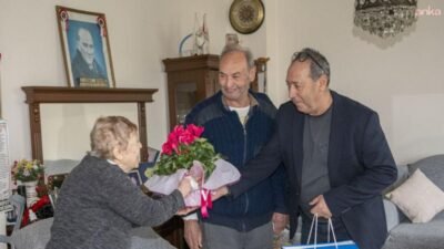 Kuşadası Belediyesi Sosyal Yardım İşleri Müdürlüğü ekipleri, 1 yaşında geçirdiği