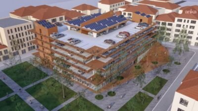 Lüleburgaz Belediyesi, yıkılan eski hizmet binasının yerine yapılması planlanan Katlı