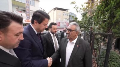 Saadet Partisi Genel Başkanı Mahmut Arıkan, Kocaeli’nin Dilovası ilçesinde 7